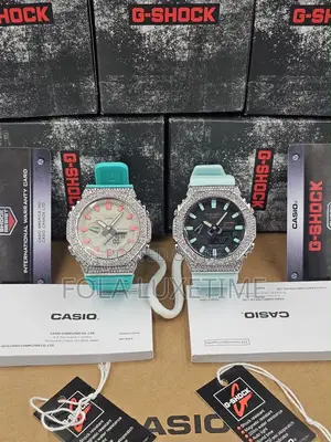 Casio G-Shock Ga-2100 (Full Iced Out)