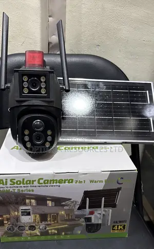 Dual Lens Esceecloud 4g PTZ Solar Camera