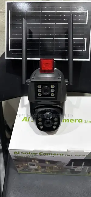 Dual Lens Esceecloud 4g PTZ Solar Camera