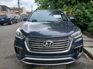 Hyundai Santa Fe 2017 Blue