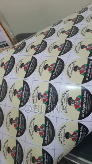 Print And Cut Of Souvenir Stickers And Products Sticker
