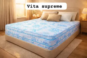 6x6x12inches Semi Orthopedic Mattress With 2pcs of Free Pillows