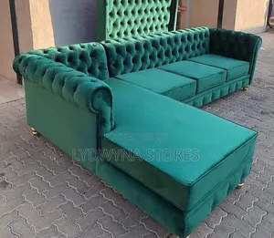 Top-Notch Elegant Standard Quality Handmade L Shaped Sofa