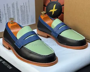 Latest J.M Weston Quality Luxury Men Genuine Leather Shoe