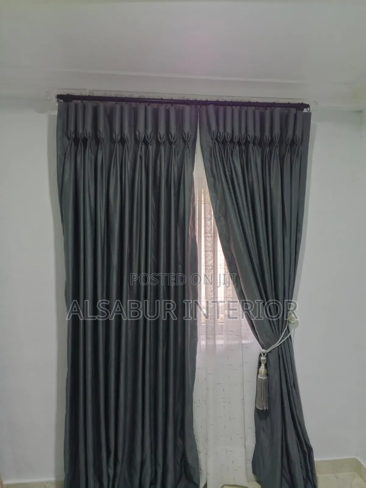 Goblet Design Curtain