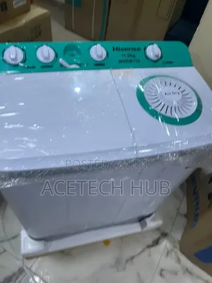Hisense 11kg Twin Tub Washing Machine – Powerful Wash Performance