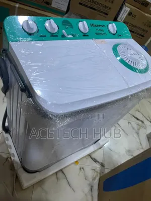 Hisense Twin Tub Washer With Separate Wash and Spin Functions