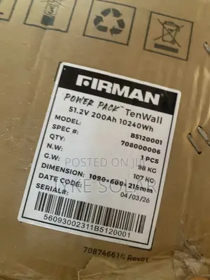 10kwh 48v Fireman Lithium Ion Battery