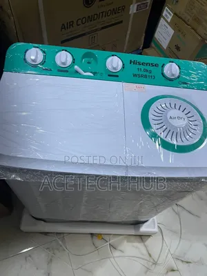 Hisense 11kg Washing Machine Save Time With High-Speed Spin Drying