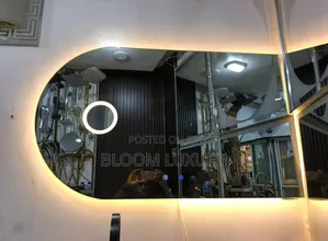 Beautiful Unique Led Mirror With Magnifying Light (120×70cm)