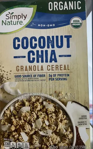 Simply Nature Coconut Chia Granola Cereals