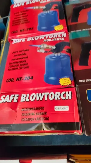 Safe Blowtorch Hportable Gas-Powered Blow Lamp or Soldering Burner.