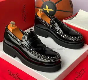 Valentino Quality Luxury Men Genuine Leather Corporate Shoe