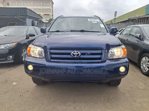 Toyota Highlander 2007 Blue