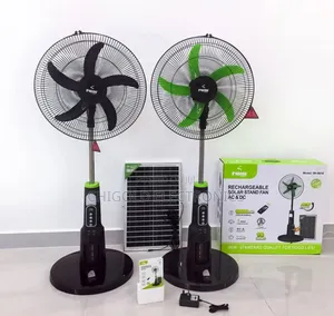 Original Iwin Rechargeable Fan 18 Inches With Solar Panel