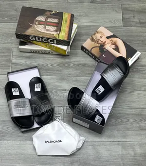 Quality Original Balenciaga Unisex Slide