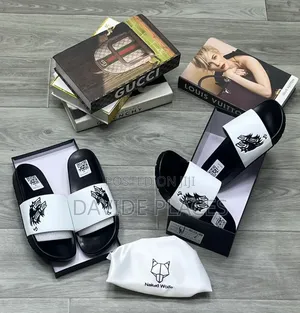 Quality Original Naked Wolfe Unisex Slide White