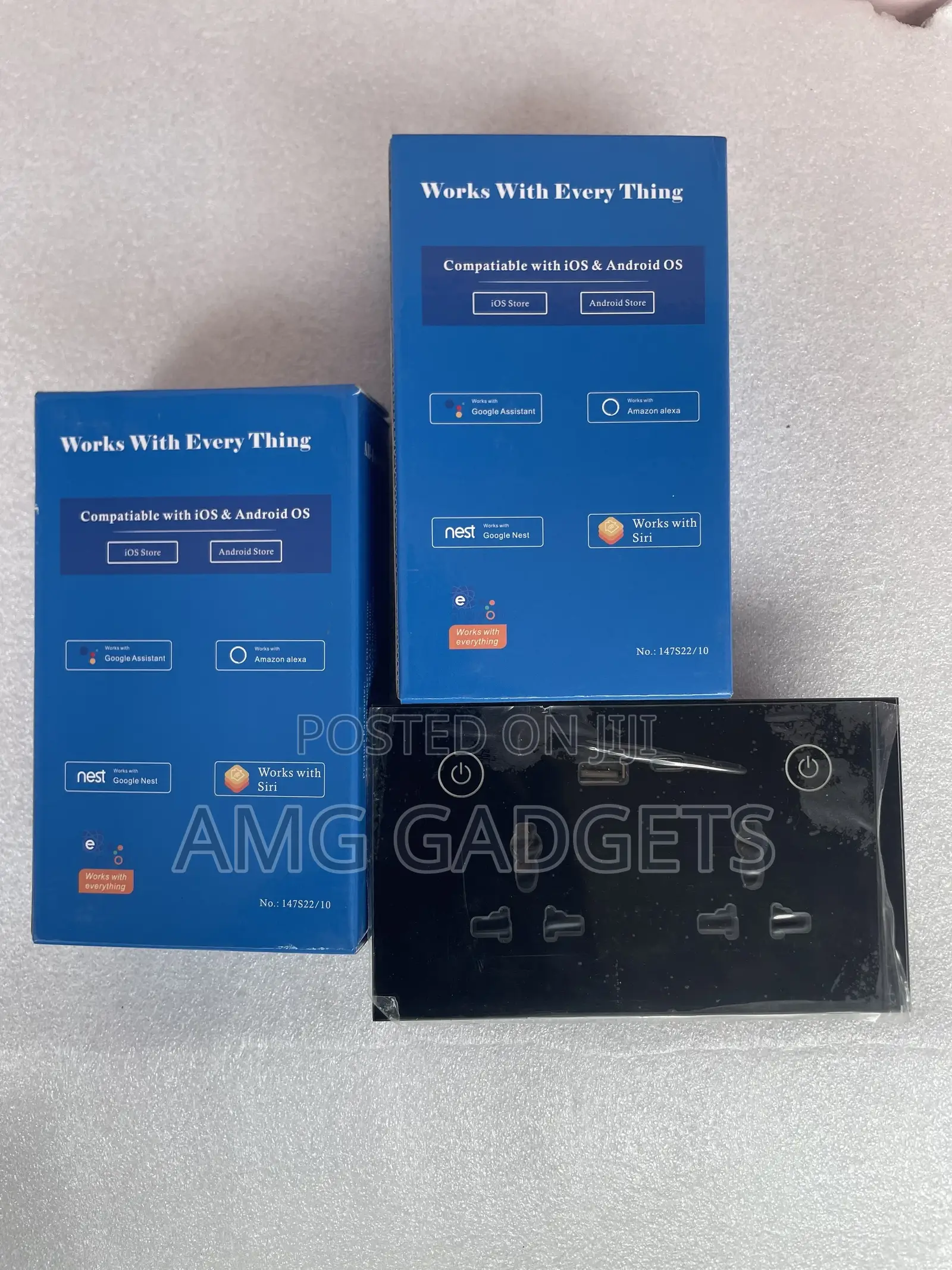 Smart Wall Socket (Double Phase)