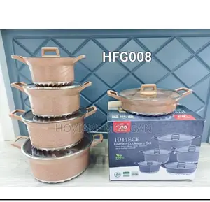 Jio Original 10pcs Granite Cookware Set