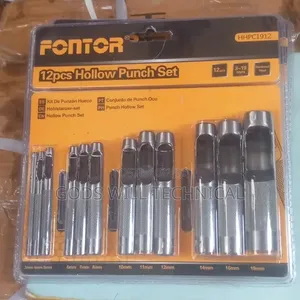 12 PCS Hollow Punch Set