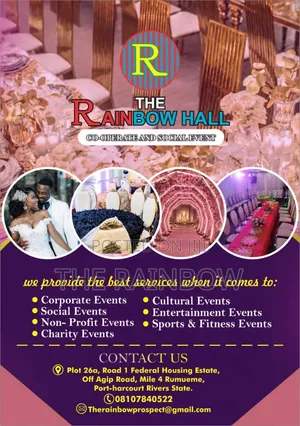 Rainbow Event Hall Rentals
