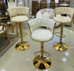 Gold Leg Barstool