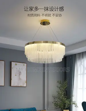 Crystal Dropping Chandelier