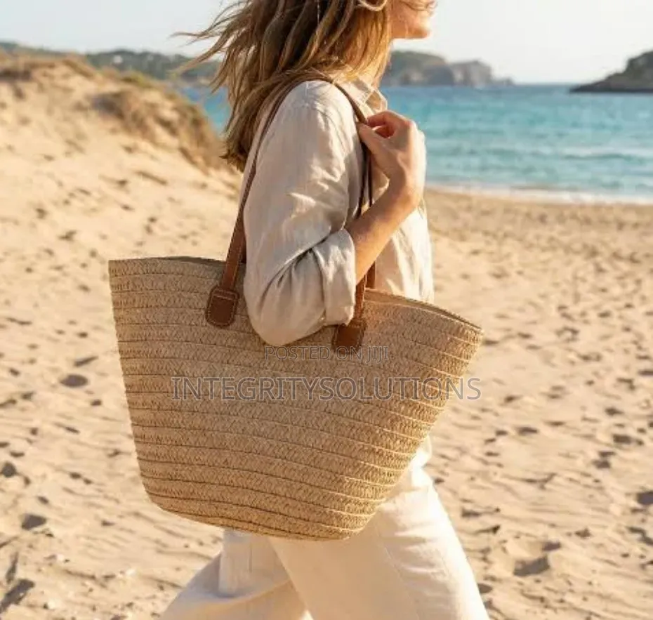 Handbag, Woven Straw Bag