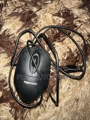 Amazon Basics 3-Button Wired Usb Optical Mouse
