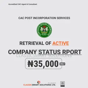 Cac Post Incorporation Services – Business Name, Company, Ngo