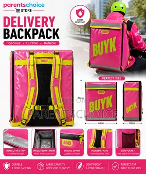 Buyk Delivery Backpack or Cooler Backpack