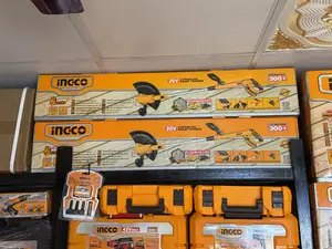 Ingco 20v Lithium-Ion Grass Trimmer Featuring a Rotating Head