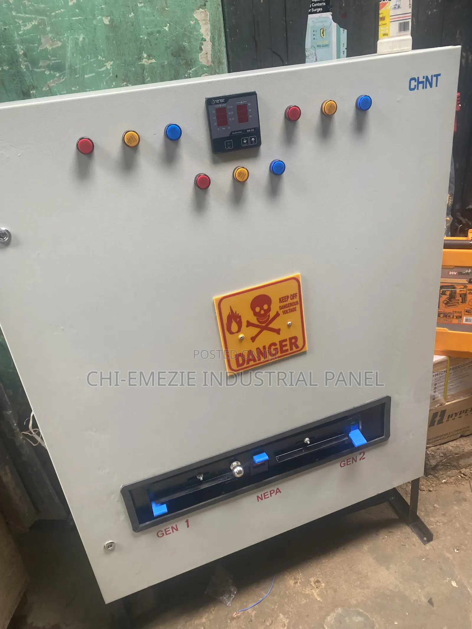 800amps 3source Manual Changeover