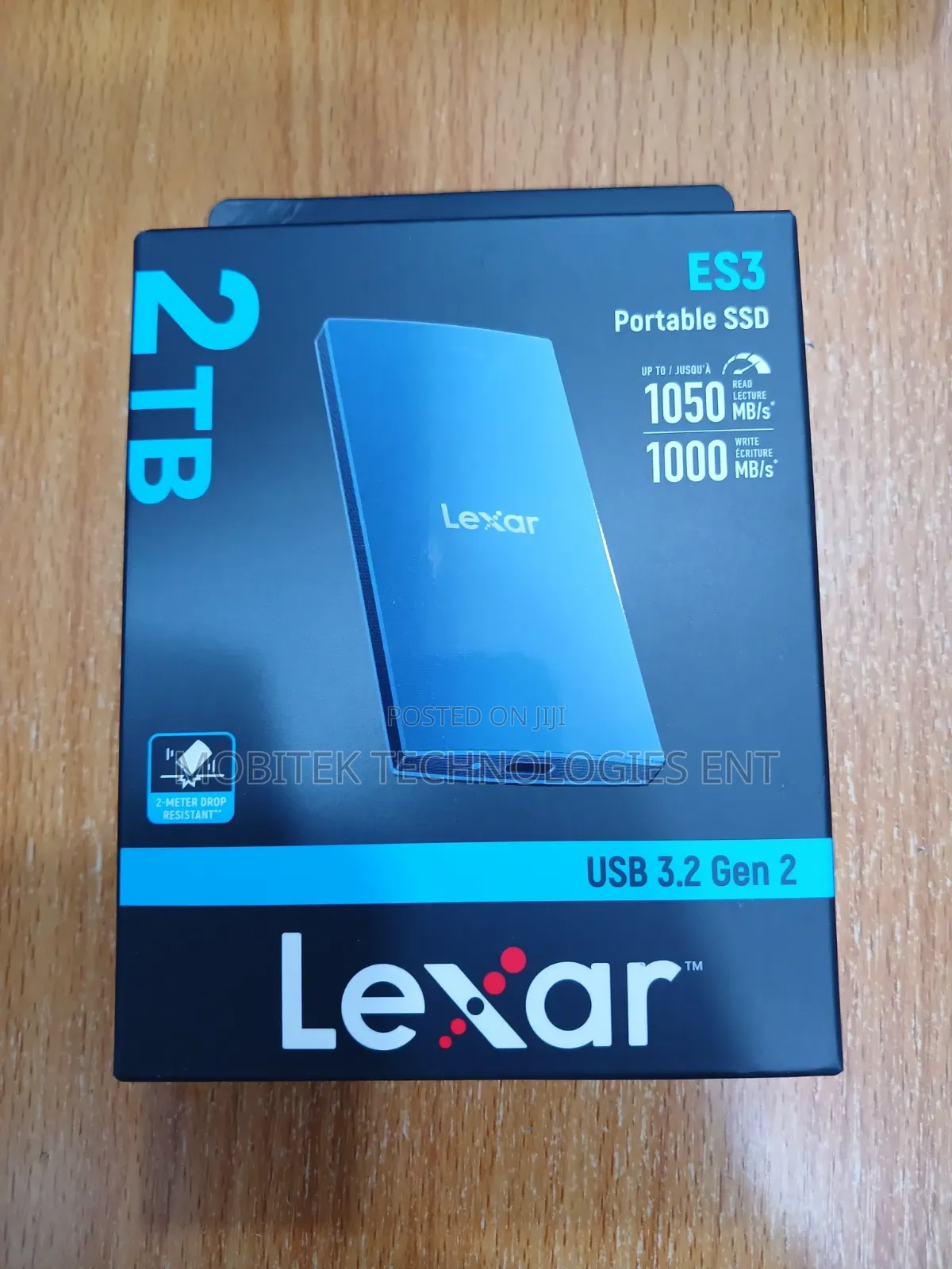 2tb Lexar Es3 External SSD Portable Storage Drive / Sandisk