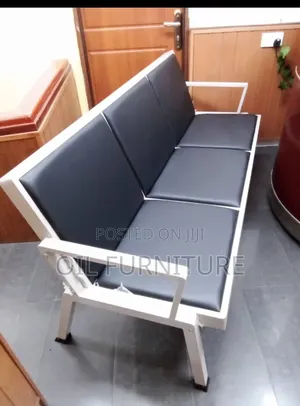 Modern 3-Way Waiting Bench / Gang Chair for Reception Hospital