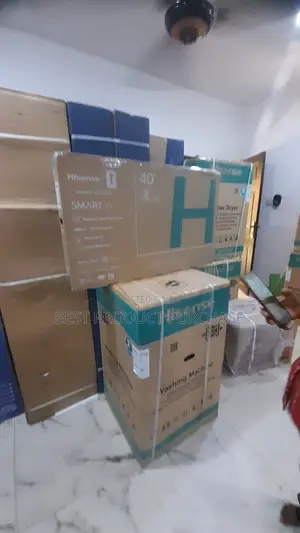 Crisp Display: Brand New Hisense 40" Smart Tv 40a4s