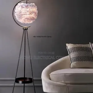 Nordic Luxury Led Floor Lamp Living Room Bedroom Bedhead Study