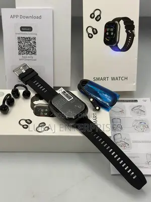 Smartwatch Built-in Clip-on TWS Earphones