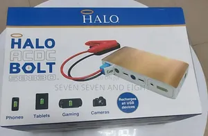 Halo Acdc Bolt 58830mwh Portable Charger Car Jump Starter