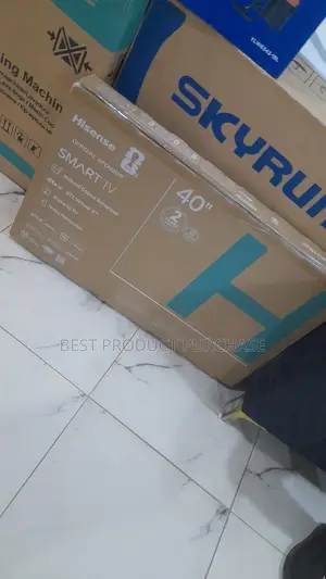 Brand New Hisense 40" Smart Tv 40a4s – Clean Luxury Setup