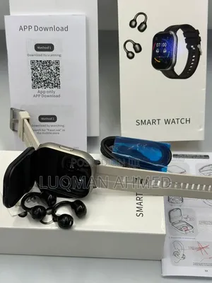 Smartwatch Built-in Clip-on TWS Earphones