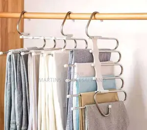 5-in-1 Multi-Functional Space-Saving Pants Hanger