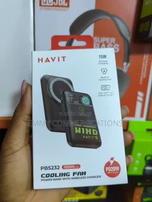 Cooling Fan Power Bank