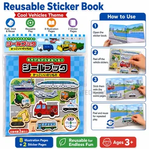Reusable Sticker Book