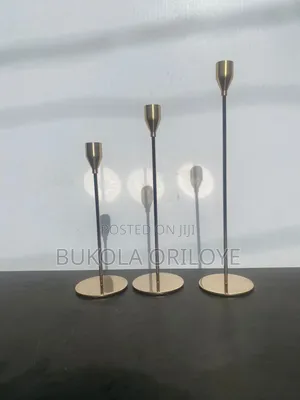 Gold Candle Holder Rentals Service