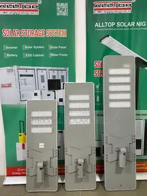 3 Line Industrial Solar Street Light With Iron Casting and Solar Panel