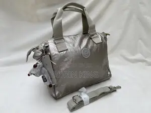Kipling Women Metallic Shoulder Hand Bag Size Medium