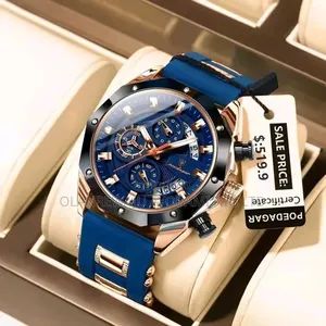 Treading Sophisticated Blue Classic Wristwatch