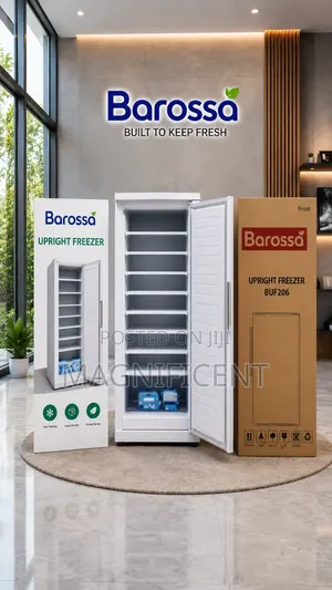 Barossa Buf206 Upright Freezer – Large Capacity Fast Freezing Refriger