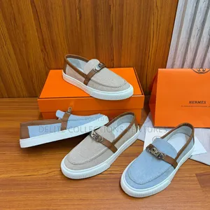 Hermes Denim Game Slip-on Sneaker.
Available in Two Colors